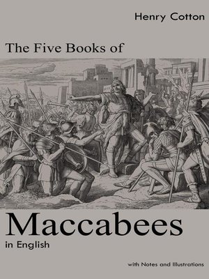 cover image of The Five Books of Maccabees in English